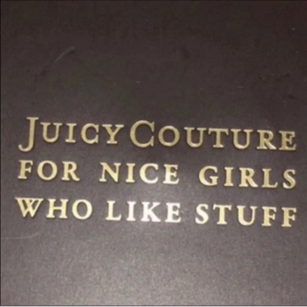 Juicy Couture Bling Crew Socks set with Sparkling Crystals